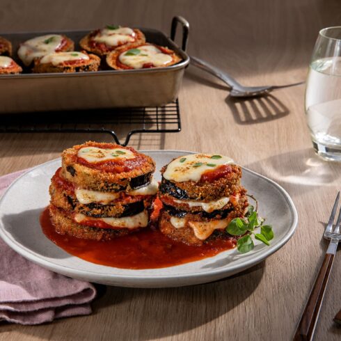 Berenjenas a la Parmigiana al Horno
